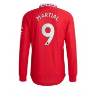 Manchester United Anthony Martial #9 Fußballbekleidung Heimtrikot 2022-23 Langarm